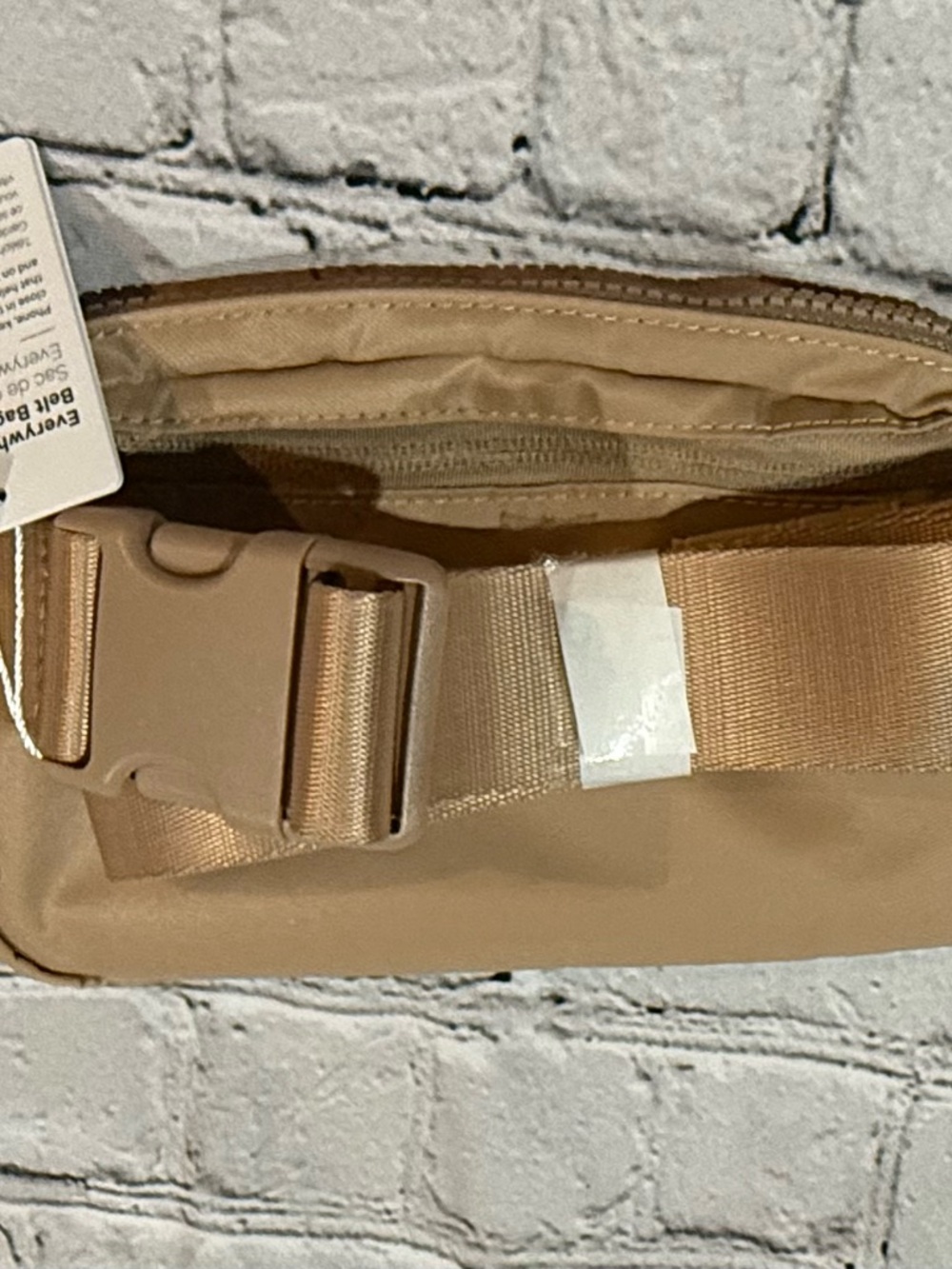 LuLuLemon Light Brown (Dark Sand) color Belt Bag 1L - Picture 2 of 2